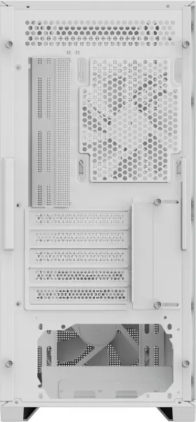 GIGABYTE case GB-C102GI, Mid Tower, 2x USB3.0, Průhledná bočnice, 2x 120mm Fan, bílá