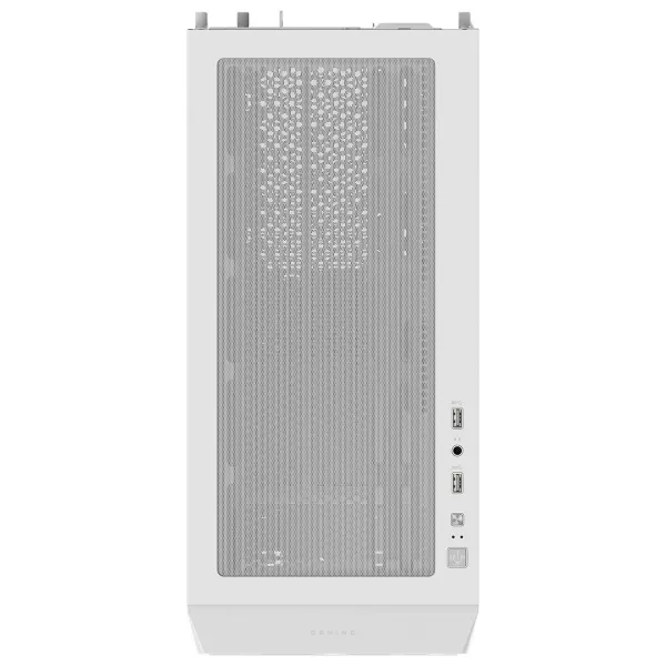GIGABYTE case GB-C102GI, Mid Tower, 2x USB3.0, Průhledná bočnice, 2x 120mm Fan, bílá