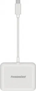 PremiumCord Převodník USB-C na HDMI2.0+USB3.0+Audio+PD (pro iPad Pro)