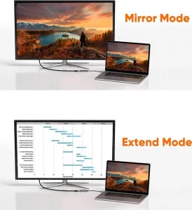 PremiumCord Převodník USB-C na HDMI2.0+USB3.0+Audio+PD (pro iPad Pro)