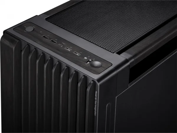 ASUS case PROART PA602 WOOD METAL PWM BLACK, Mid Tower, černá