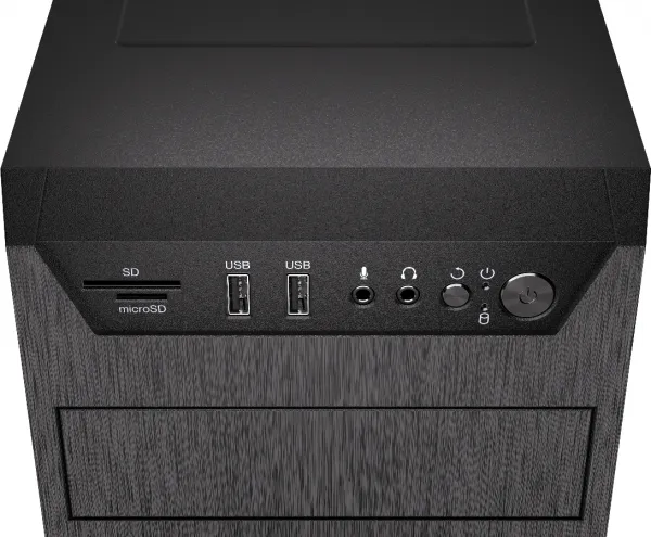 ENDORFY Case Armis 100 Solid, ATX, 1x120mm, černá