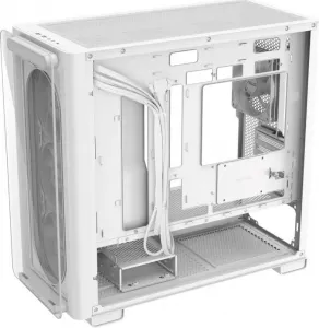 ASUS case A23 PLUS TG ARGB, Mini Tower, průhledná bočnice, 4x120mm ARGB Fan, bílá