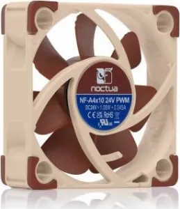 NOCTUA Ventilátor NF-A4x10 24V PWM, 40mm, hnědá