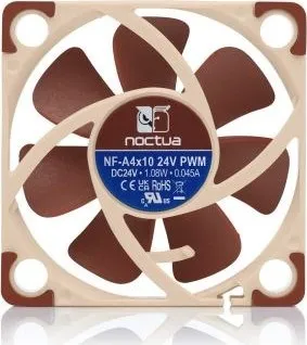 NOCTUA Ventilátor NF-A4x10 24V PWM, 40mm, hnědá