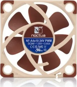 NOCTUA Ventilátor NF-A4x10 24V PWM, 40mm, hnědá