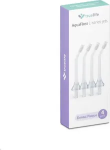 TrueLife AquaFloss L-series jets Dental Plaque 4 pack