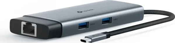 TP-Link UH6120C USB-C hub 6v1 (2xUSB3.2Gen1,1xUSB-C3.2Gen1, 1xGbE, 1xHDMI, PD 100W)