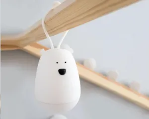 NoName Rabbit & Friends Dětská lampička medvídek k zavěšení