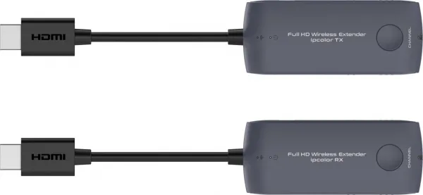 PREMIUMCORD HDMI Wireless extender, Mini, FULL HD 1080p na 20m, Šedá