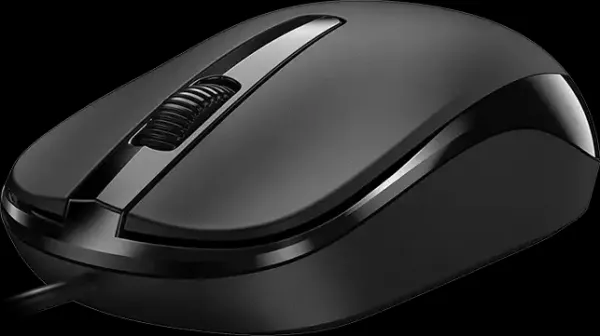 Myš drátová, Genius DX-120, černá, optická, 1200DPI, USB-C