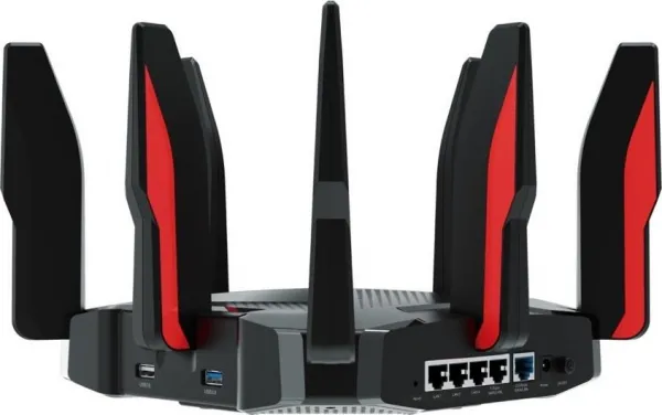 TP-Link Archer GX90 OneMesh/EasyMesh WiFi6 router (AX6600,2,4GHz/5GHz/5GHz,1x2,5GbELAN/WAN,1xGbELAN/WAN,3xGbELAN,2xUSB)