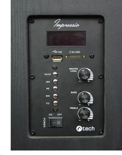 C-TECH Impressio Virtus reproduktory, stereo, aktívne