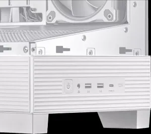 ASUS case A31 PLUS TG ARGB, Mid Tower, Průhledná bočnice, 4x120mm ARGB Fan, ARGB Hub, bílá