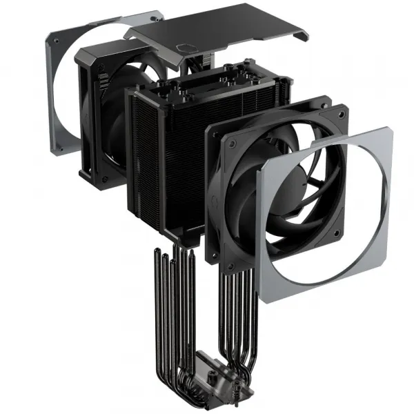CoolerMaster Cooler Master chladič Hyper 612 Apex, 2x120 mm, LGA1851, AM5
