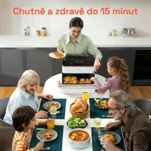 Cosori TF101S Dual blaze TwinFry 10l hozkovzdušná fritéza - bílá
