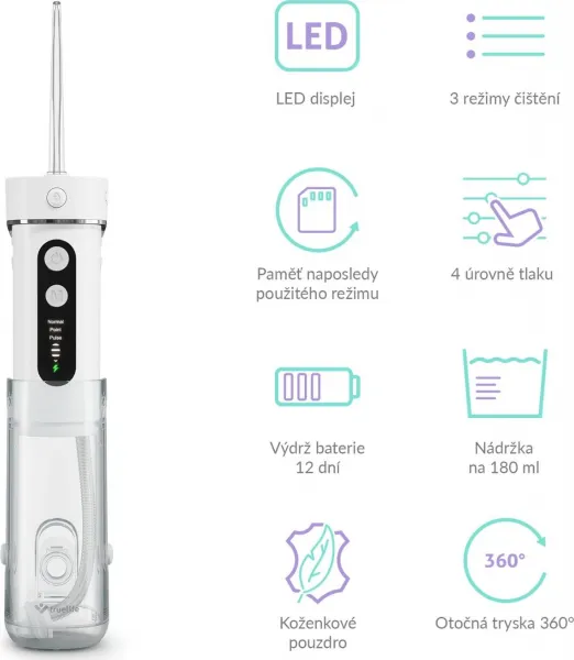 TrueLife AquaFloss Mini M50 - ústní sprcha - bílá