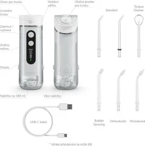 TrueLife AquaFloss Mini M50 - ústní sprcha - bílá