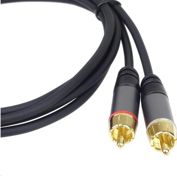 PremiumCord Kábel PREMIUMCORD, 2x CINCH-2x CINCH M/M, 3 m