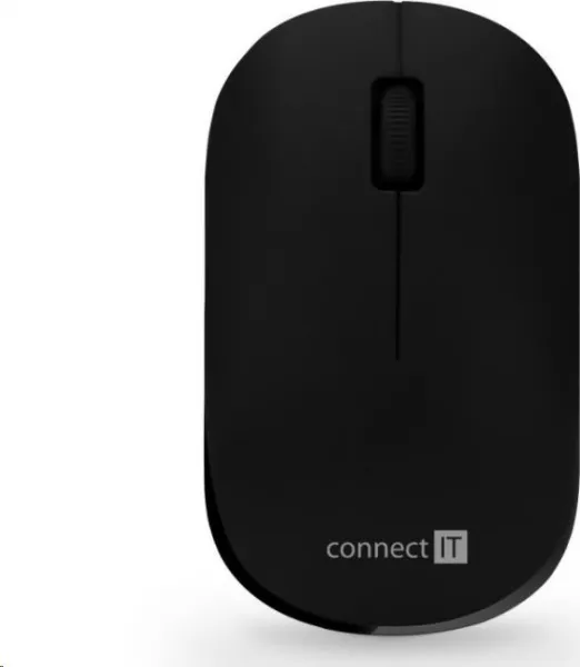 CONNECT IT Combo bezdrátová černá klávesnice + myš, CZ + SK layout