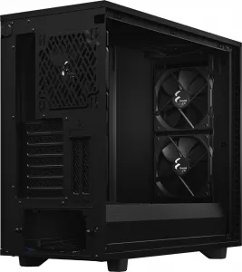 FRACTAL DESIGN Define 7 Dark Tempered Glass Midi Tower, čierna, bez zdroja napájania