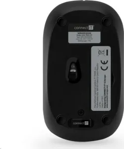 CONNECT IT Combo bezdrátová černá klávesnice + myš, CZ + SK layout