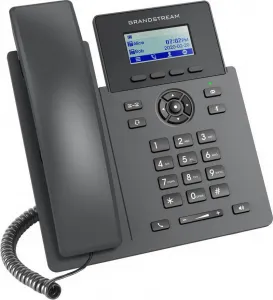 Grandstream GRP2601P [telefón VoIP - 2.21" 132 x 48 grafický, 2x SIP účet, 2x RJ45 10/100 Mbps, PoE]