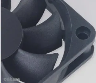 Ventilátor AKASA AK-6015MS, 60 x 15 mm, zapuzdrené ložisko, čierny