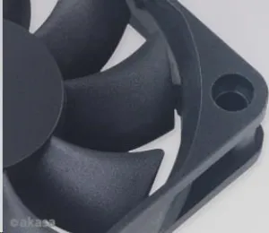 Ventilátor AKASA AK-6015MS, 60 x 15 mm, zapuzdrené ložisko, čierny