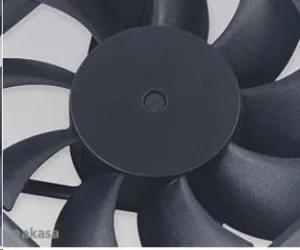 Ventilátor AKASA AK-6015MS, 60 x 15 mm, zapuzdrené ložisko, čierny