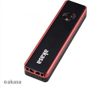 Externý box AKASA Vegas SSD Mate, pre M.2 disky SSD SATA/NVMe, USB 3.2 Gen 2, 10Gb/s, RGB, hliník