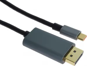 Kábel PremiumCord USB-C na DisplayPort DP1.4 8K@60Hz a 4k@120Hz 2m
