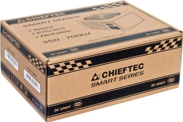 Napájací zdroj CHIEFTEC Smart Series, GPS-500A8, 500 W, Active PFC, maloobchodný predaj