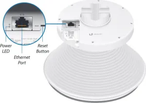 Ubiquiti UBNT airMAX IsoStation IS-5AC [AP/Klient 450+Mbps, 256QAM, 45° rohová anténa, 14dBi, airMAX ac]