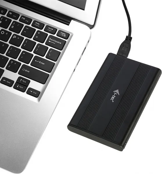 i-tec iTec USB 3.0 Externý pevný disk MySafe AluBasic Advance 6.4 cm / 2.5" pre pevné disky SSD SATA I/II/III, hliníkové puzdro