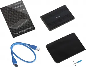 i-tec iTec USB 3.0 Externý pevný disk MySafe AluBasic Advance 6.4 cm / 2.5" pre pevné disky SSD SATA I/II/III, hliníkové puzdro