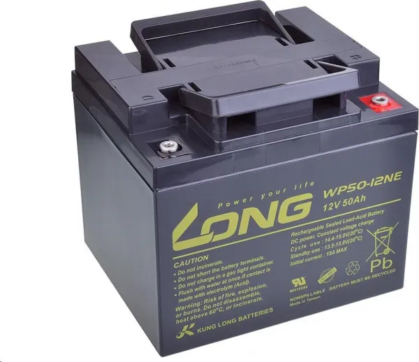 NoName Dlhá olovená batéria 12V 50Ah DeepCycle AGM M6 (WP50-12NE)