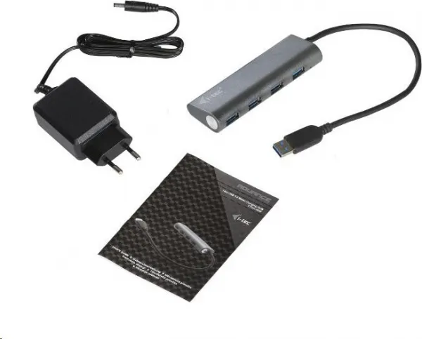 i-tec iTec USB 3.0 Rozbočovač 4-portový so sieťovým napájaním