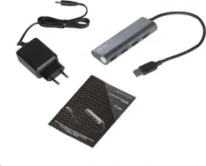 i-tec iTec USB 3.0 Rozbočovač 4-portový so sieťovým napájaním