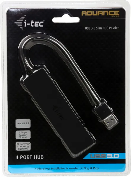 i-tec iTec USB 3.0 Rozbočovač 4-portový