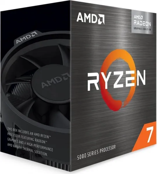 Procesor AMD RYZEN 7 5700G, 8-jadrový, 3.8GHz, 16MB cache, 65W, socket AM4, VGA RX Vega 8, BOX
