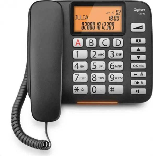 Gigaset DL580 čierny