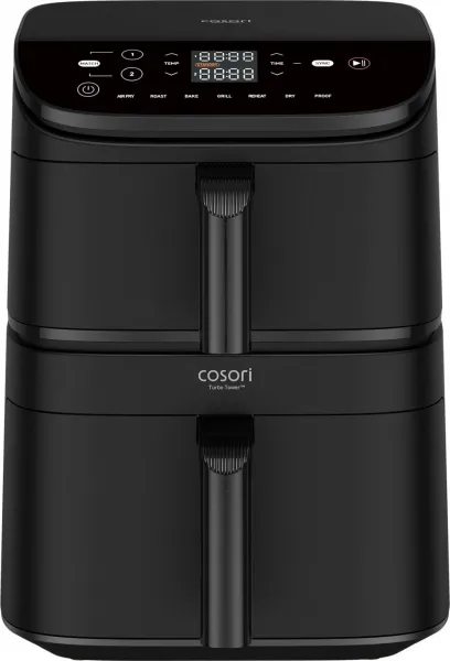 Cosori Turbo Tower horkovzdušná fritéza 10,8l černá