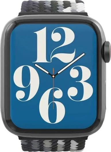 ZAGG GEAR4 Řemínek Apple Watch 41/40/38mm SM šedá/melír