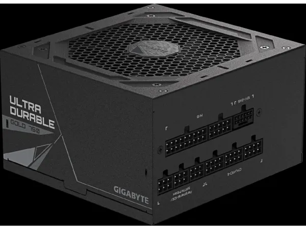 GIGABYTE zdroj UD750GM PG5 V2, 750W, 120mm, Plně modulární, 80 Plus Gold, ATX 3.1