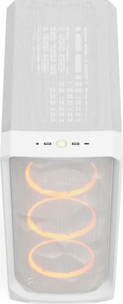 Fractal Design Meshify 3 TG/Midi Tower/Transpar./Bílá
