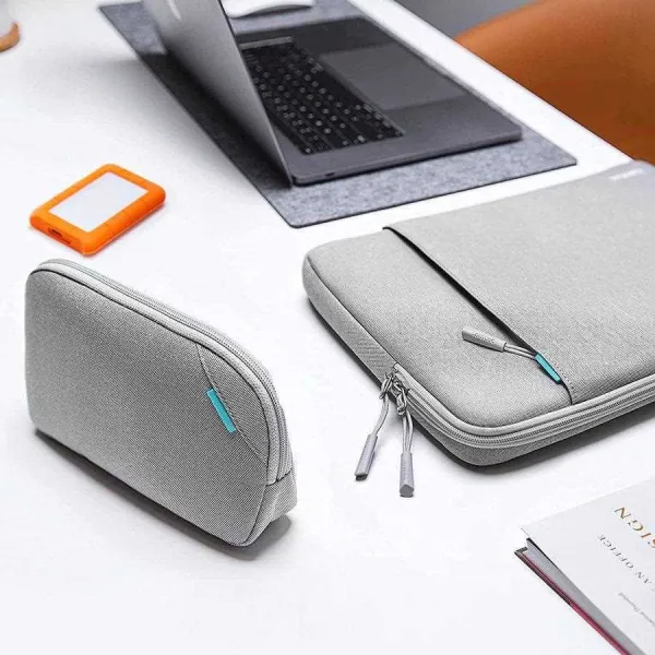 NoName tomtoc Sleeve Kit - 14" MacBook Pro, šedá