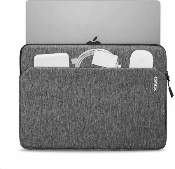 NoName tomtoc Sleeve - 13" MacBook Air / 14" MacBook Pro, šedá