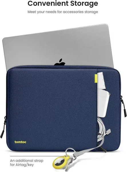 NoName tomtoc Sleeve Kit - 14" MacBook Pro / Air, námořní modrá