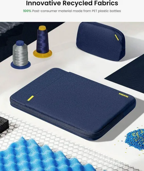 NoName tomtoc Sleeve Kit - 14" MacBook Pro / Air, námořní modrá